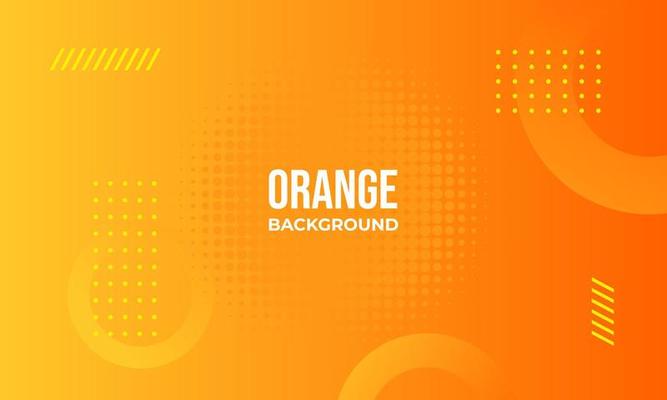 bright abstract background orange color