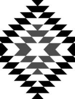 Aztec vector ethnic ornaments. Tribal design, geometric symbol decorative Navajo. motif