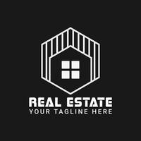 real estate company logo vector