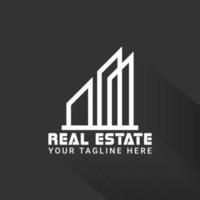 real estate company logo vector