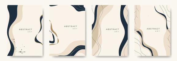 Modern abstract vector backgrounds.minimal trendy style. various shapes set up design templates good for background  card greeting wallpaper brochure flier invitation and other. vector illustration