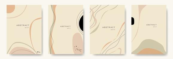 Modern abstract vector backgrounds.minimal trendy style. various shapes set up design templates good for background  card greeting wallpaper brochure flier invitation and other. vector illustration