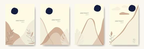 Modern abstract vector backgrounds.minimal trendy style. various shapes set up design templates good for background  card greeting wallpaper brochure flier invitation and other. vector illustration