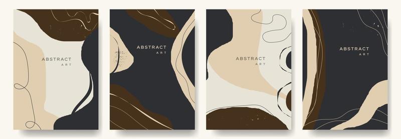 Modern abstract vector backgrounds.minimal trendy style. various shapes set up design templates good for background  card greeting wallpaper brochure flier invitation and other. vector illustration