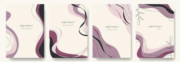 Modern abstract vector backgrounds.minimal trendy style. various shapes set up design templates good for background  card greeting wallpaper brochure flier invitation and other. vector illustration