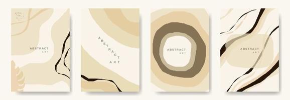 Modern abstract vector backgrounds.minimal trendy style. various shapes set up design templates good for background  card greeting wallpaper brochure flier invitation and other. vector illustration