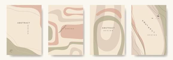 Modern abstract vector backgrounds.minimal trendy style. various shapes set up design templates good for background  card greeting wallpaper brochure flier invitation and other. vector illustration