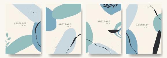 Modern abstract vector backgrounds.minimal trendy style. various shapes set up design templates good for background  card greeting wallpaper brochure flier invitation and other. vector illustration