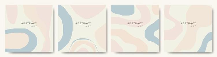 fondos vectoriales abstractos modernos. estilo minimalista de moda. varias formas configuran plantillas de diseño buenas para la tarjeta de fondo saludo papel tapiz folleto volante invitación y otros. ilustración vectorial vector