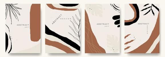 Modern abstract vector backgrounds.minimal trendy style. various shapes set up design templates good for background  card greeting wallpaper brochure flier invitation and other. vector illustration