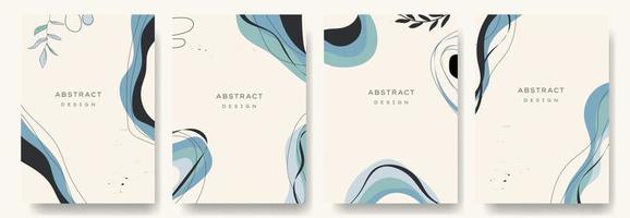 Modern abstract vector backgrounds.minimal trendy style. various shapes set up design templates good for background  card greeting wallpaper brochure flier invitation and other. vector illustration