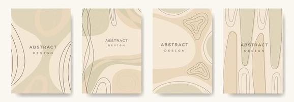 Modern abstract vector backgrounds.minimal trendy style. various shapes set up design templates good for background  card greeting wallpaper brochure flier invitation and other. vector illustration