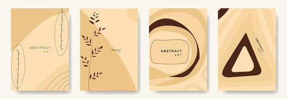 Modern abstract vector backgrounds.minimal trendy style. various shapes set up design templates good for background  card greeting wallpaper brochure flier invitation and other. vector illustration