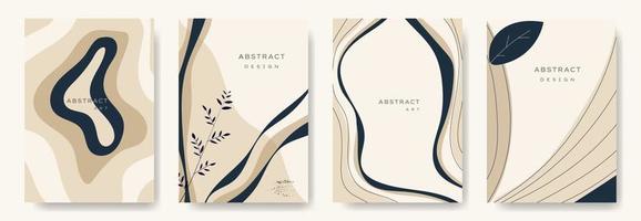 Modern abstract vector backgrounds.minimal trendy style. various shapes set up design templates good for background  card greeting wallpaper brochure flier invitation and other. vector illustration