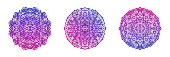 mandala ornamental design element vector illustration.