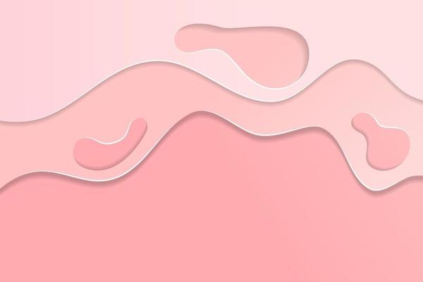 Abstract pink paper cut background