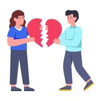 Trendy vector design of breakup