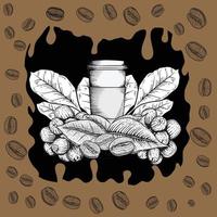 coffee illustration free vector