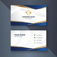 Creative coorporate business card Template modern and Clean design vector