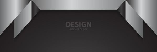 banner Abstract vector background board for text and message design modern