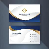 Creative coorporate business card Template modern and Clean design vector