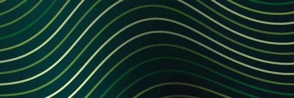 banner Wave Lines Pattern an Abstract Stripe Background, Vector