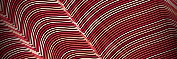 banner Wave Lines Pattern an Abstract Stripe Background, Vector