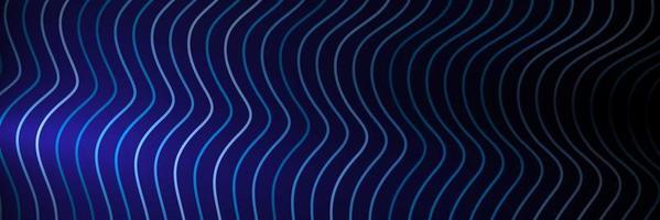 banner Wave Lines Pattern an Abstract Stripe Background, Vector