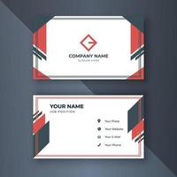 Creative coorporate business card Template modern vector