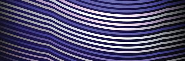 banner Wave Lines Pattern an Abstract Stripe Background, Vector