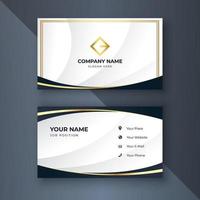 Creative coorporate business card Template modern and Clean design vector