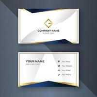 Creative coorporate business card Template modern and Clean design vector