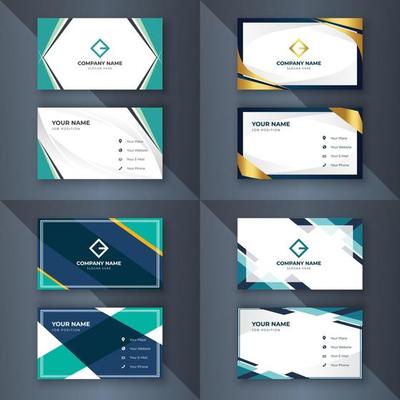 Creative coorporate business card Template modern and Clean design