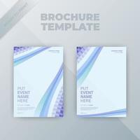 Flyer brochure design template cover. business cover size A4 template vector