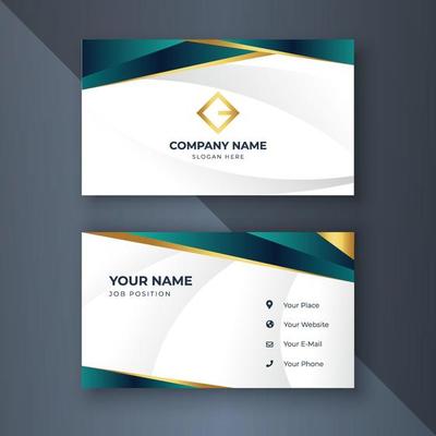 Creative coorporate business card Template modern and Clean design