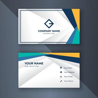 Creative coorporate business card Template modern and Clean design