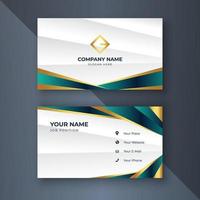 Creative coorporate business card Template modern and Clean design vector