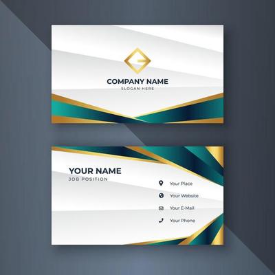 Creative coorporate business card Template modern and Clean design