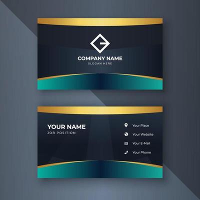 Creative coorporate business card Template modern and Clean design