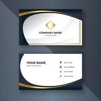 Creative coorporate business card Template modern and Clean design vector