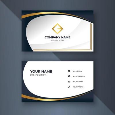 Creative coorporate business card Template modern and Clean design