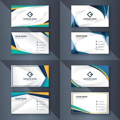 Creative coorporate business card Template modern and Clean design