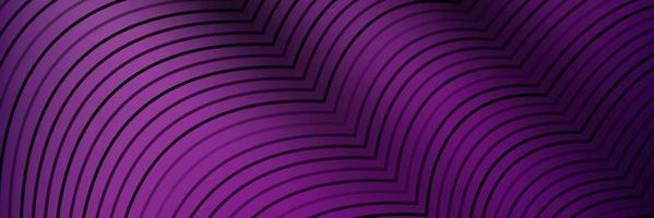 banner Wave Lines Pattern an Abstract Stripe Background, Vector