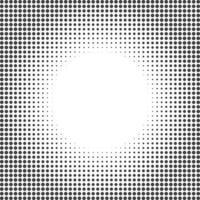 Halftone dots. Monochrome vector texture background, DTP, comics, poster. Pop art style template. Vector illustration