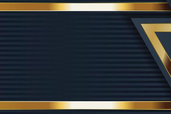 gold banner design with minimalist modern style gold luxury