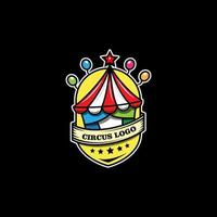 Circus Logo Design Template vector