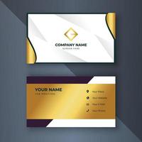 Creative coorporate business card Template modern and Clean design vector