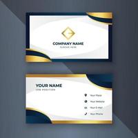 Creative coorporate business card Template modern vector