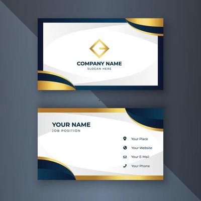 Creative coorporate business card Template modern