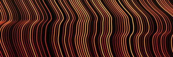 banner Wave Lines Pattern an Abstract Stripe Background, Vector